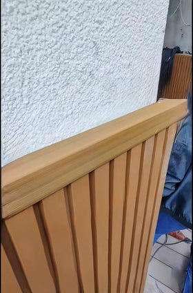 L-Profil für WPC Fassadenverkleidung - 2,90 m - 0