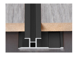 Aluminium Profile – 3 m Länge – für 3 mm SPC/PVC Paneele