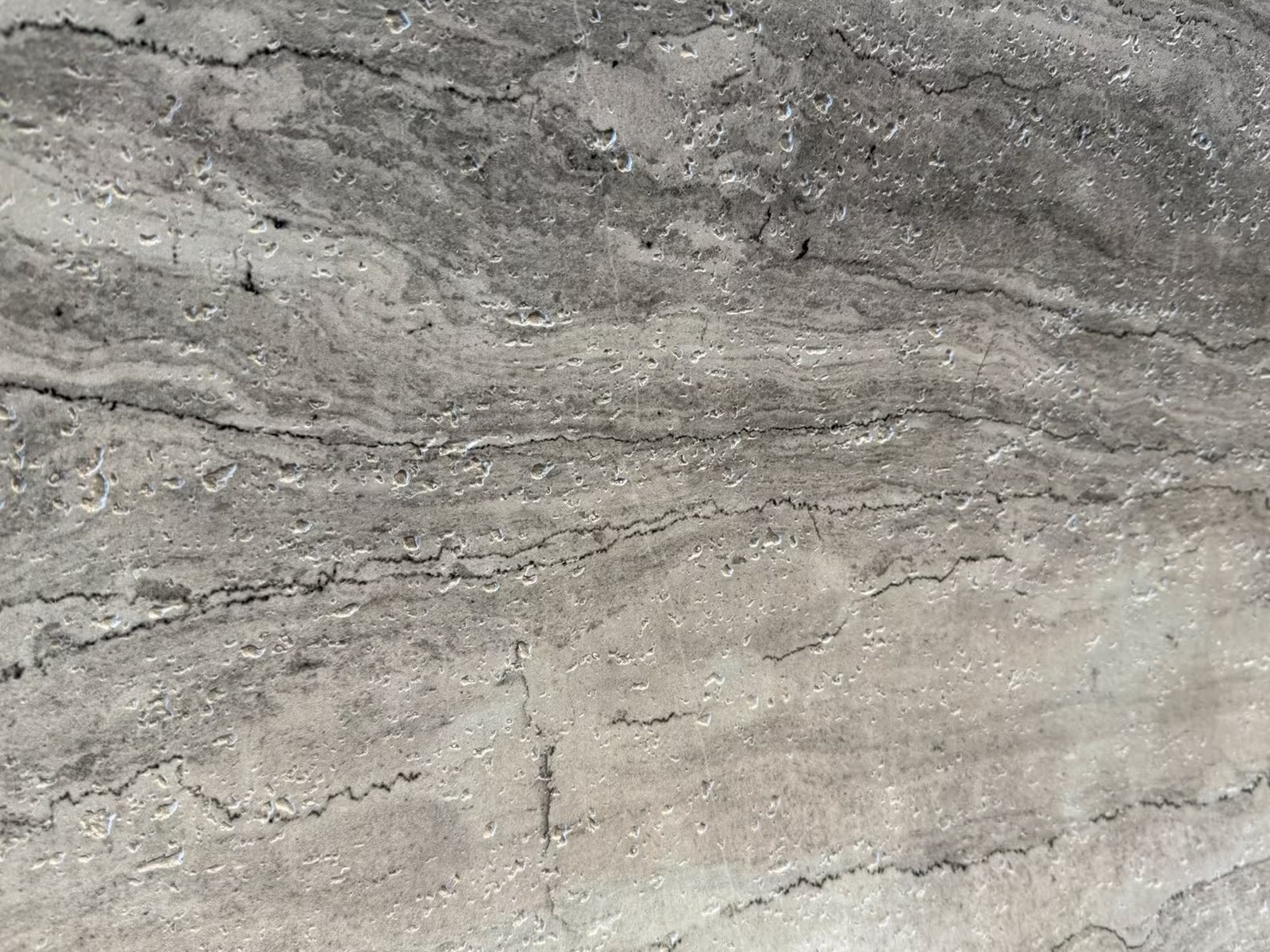 Steinteppich in Grau/Steinoptik