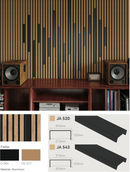 Design-Schienen für Akustikpaneele-2