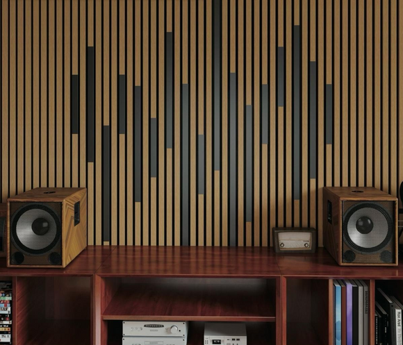 Design-Schienen für Akustikpaneele