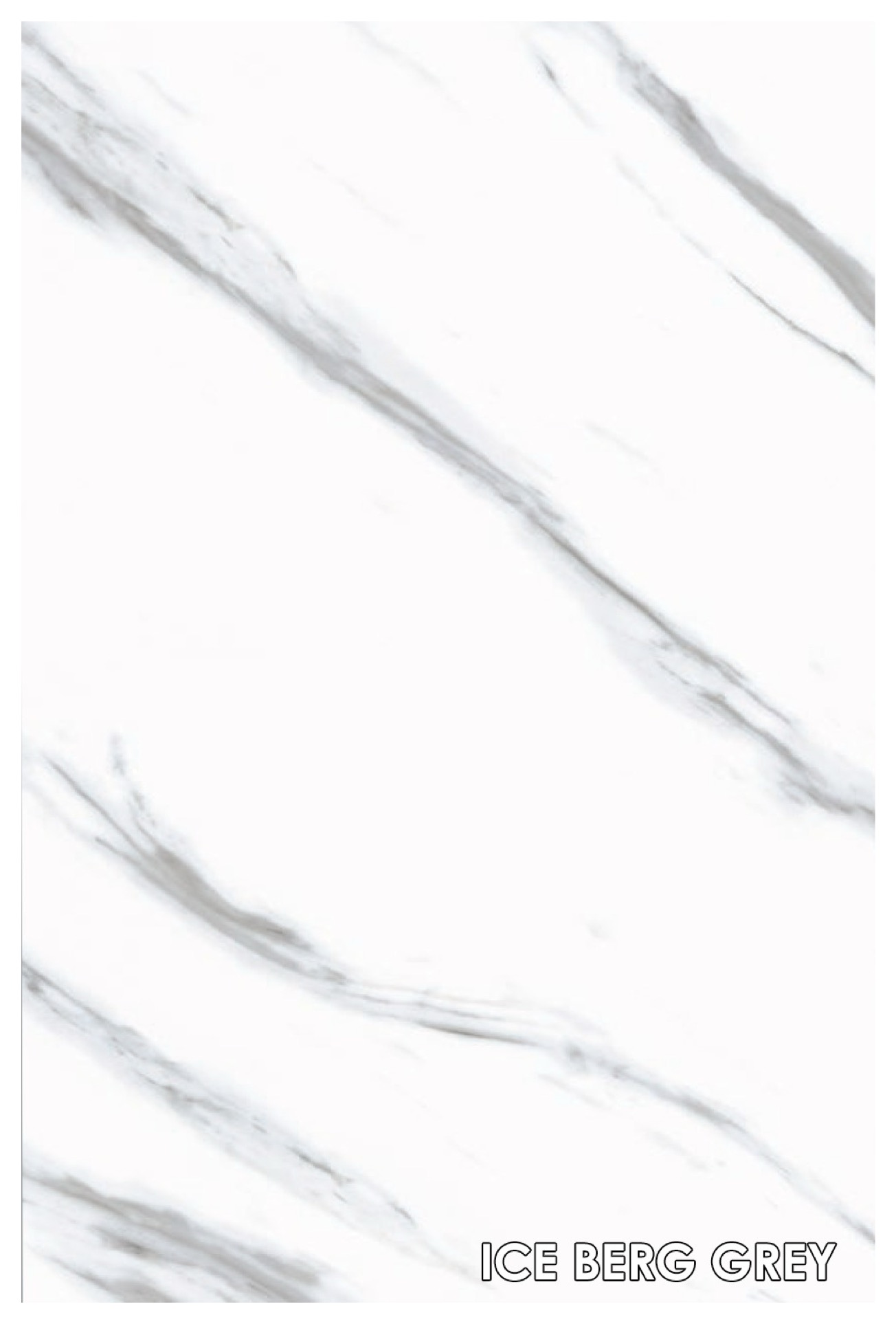 Wandpaneel in Marmor- & Granitoptik "Ice Berg Grey"